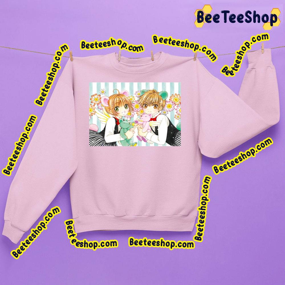 Sakura Kinomoto And Syaoran Li Card Captor Sakura Trending Unisex Sweatshirt Sakura Kinomoto And Syaoran Li Card Captor Sakura Trending Unisex Sweatshirt