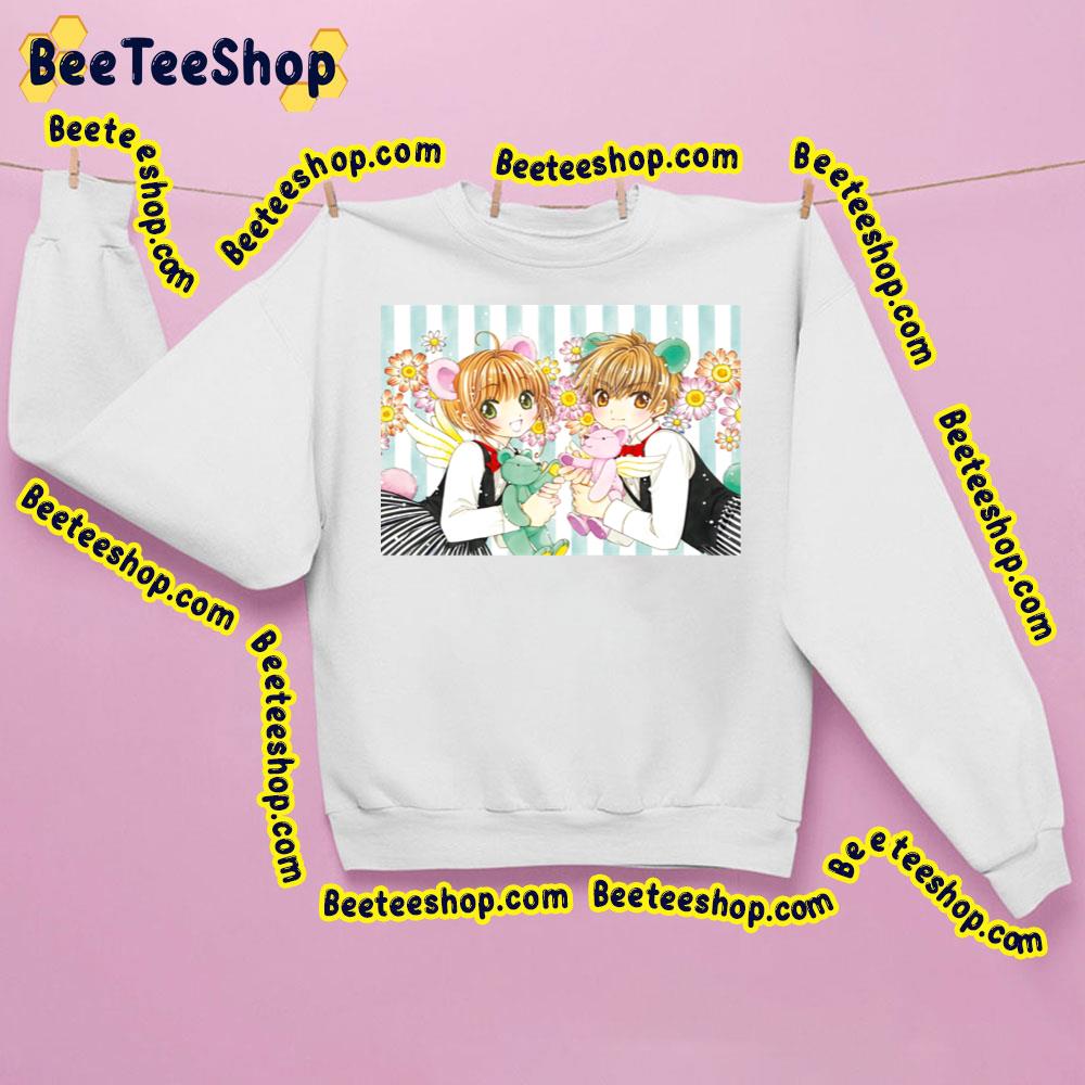 Sakura Kinomoto And Syaoran Li Card Captor Sakura Trending Unisex Sweatshirt Sakura Kinomoto And Syaoran Li Card Captor Sakura Trending Unisex Sweatshirt