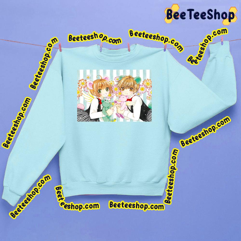 Sakura Kinomoto And Syaoran Li Card Captor Sakura Trending Unisex Sweatshirt Sakura Kinomoto And Syaoran Li Card Captor Sakura Trending Unisex Sweatshirt