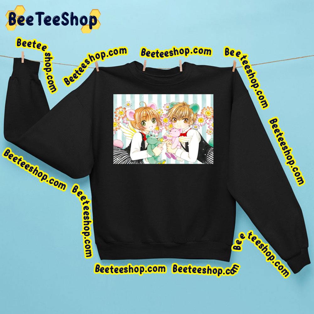 Sakura Kinomoto And Syaoran Li Card Captor Sakura Trending Unisex Sweatshirt Sakura Kinomoto And Syaoran Li Card Captor Sakura Trending Unisex Sweatshirt
