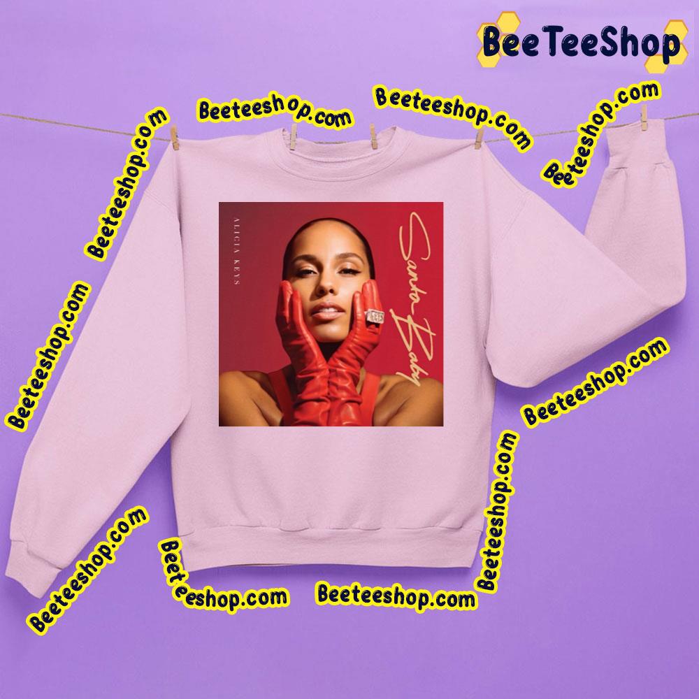 Santa Baby Alicia Keys Trending Unisex Sweatshirt Santa Baby Alicia Keys Trending Unisex Sweatshirt