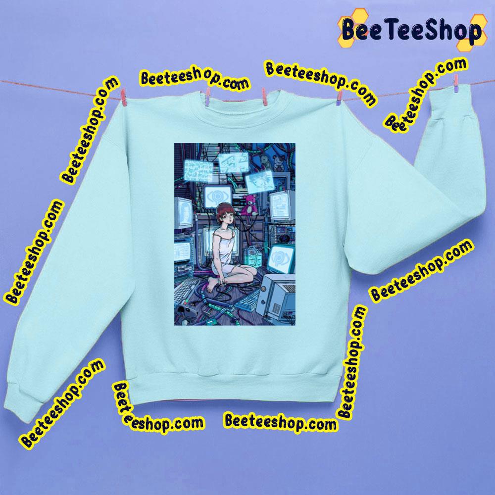 Serial Experiments Lain Draw Trending Unisex Sweatshirt Serial Experiments Lain Draw Trending Unisex Sweatshirt