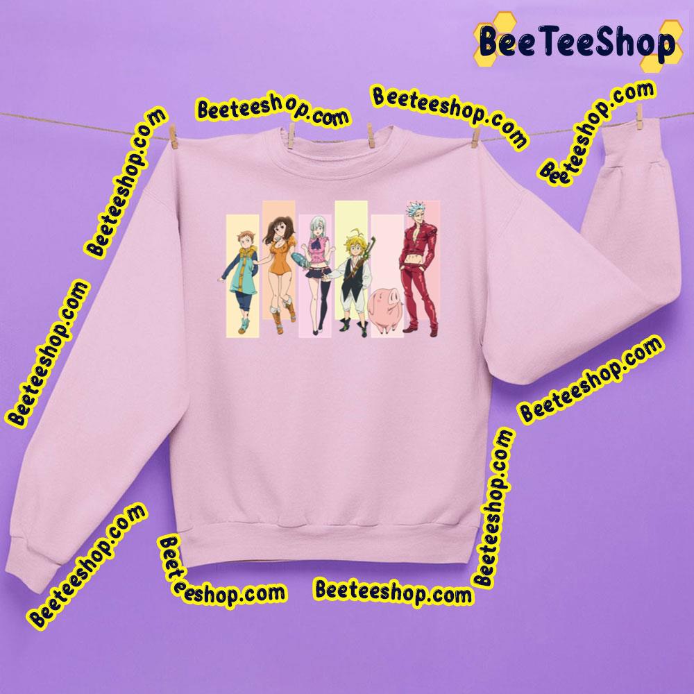 Seven Deadly Sins Friends Trending Unisex Sweatshirt Seven Deadly Sins Friends Trending Unisex Sweatshirt