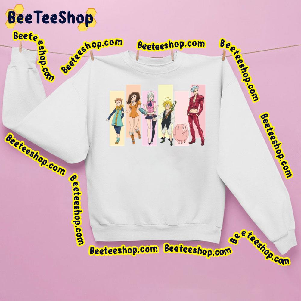 Seven Deadly Sins Friends Trending Unisex Sweatshirt Seven Deadly Sins Friends Trending Unisex Sweatshirt
