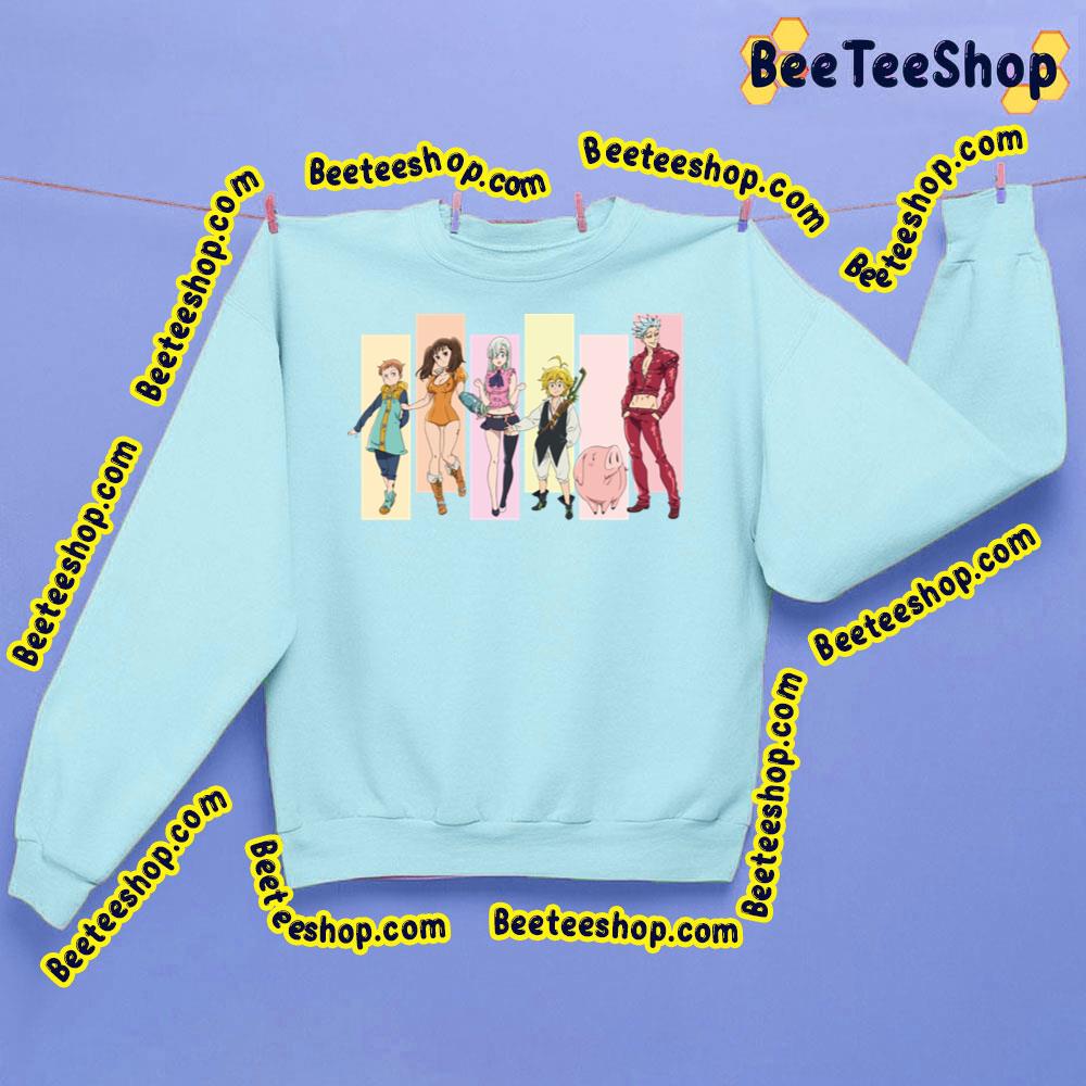 Seven Deadly Sins Friends Trending Unisex Sweatshirt Seven Deadly Sins Friends Trending Unisex Sweatshirt