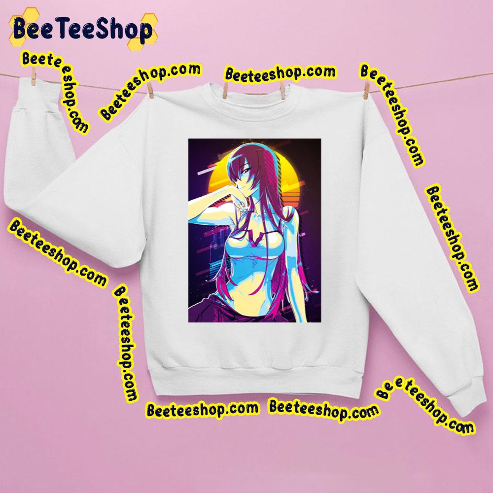 Sexy Highschool Of The Dead Saeko Busujima Vaporwave Trending Unisex Sweatshirt Sexy Highschool Of The Dead Saeko Busujima Vaporwave Trending Unisex Sweatshirt