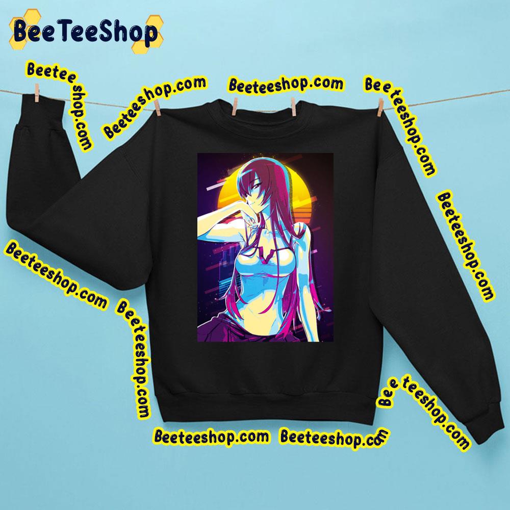 Sexy Highschool Of The Dead Saeko Busujima Vaporwave Trending Unisex Sweatshirt Sexy Highschool Of The Dead Saeko Busujima Vaporwave Trending Unisex Sweatshirt