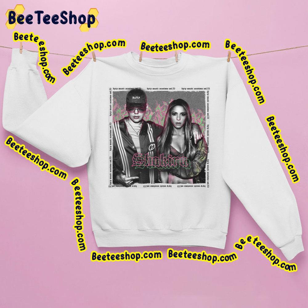 Shakira Bzrp Music Sessions, Vol. 53 Trending Unisex Sweatshirt Shakira Bzrp Music Sessions, Vol. 53 Trending Unisex Sweatshirt