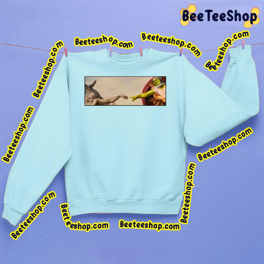 Shrek Hands Of God Trending Unisex Sweatshirt Shrek Hands Of God Trending Unisex Sweatshirt