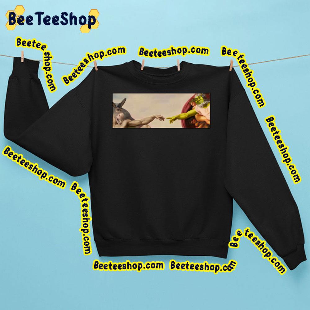 Shrek Hands Of God Trending Unisex Sweatshirt Shrek Hands Of God Trending Unisex Sweatshirt