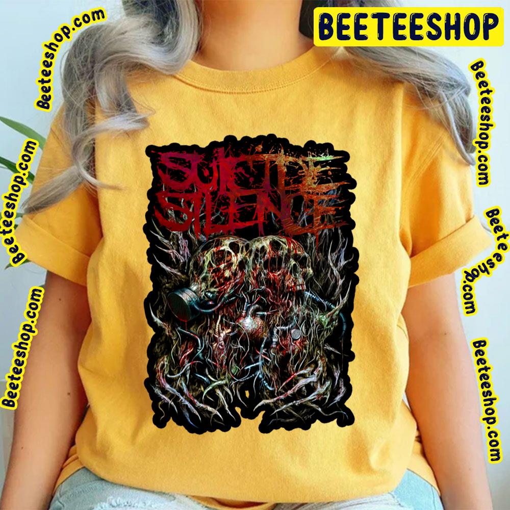 Skull Exposed To Radiation Suicide Silence Trending Unisex T-Shirt Skull Exposed To Radiation Suicide Silence Trending Unisex T-Shirt