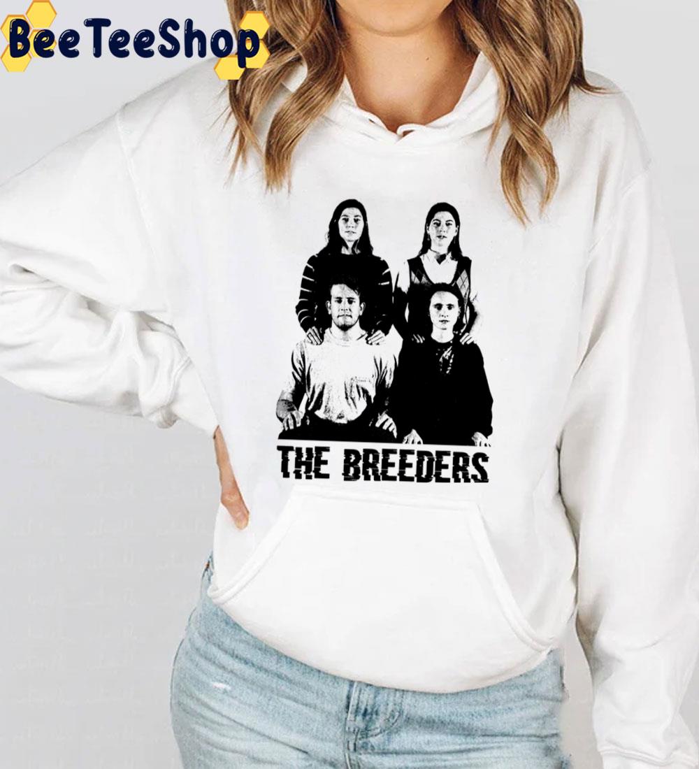The Breeders Black Members Art Trending Unisex Sweatshirt The Breeders Black Members Art Trending Unisex Sweatshirt