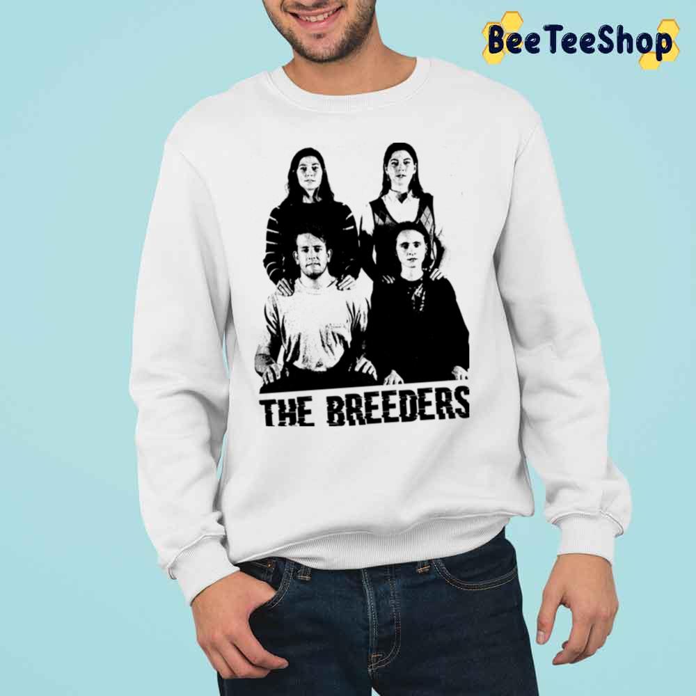 The Breeders Black Members Art Trending Unisex Sweatshirt The Breeders Black Members Art Trending Unisex Sweatshirt