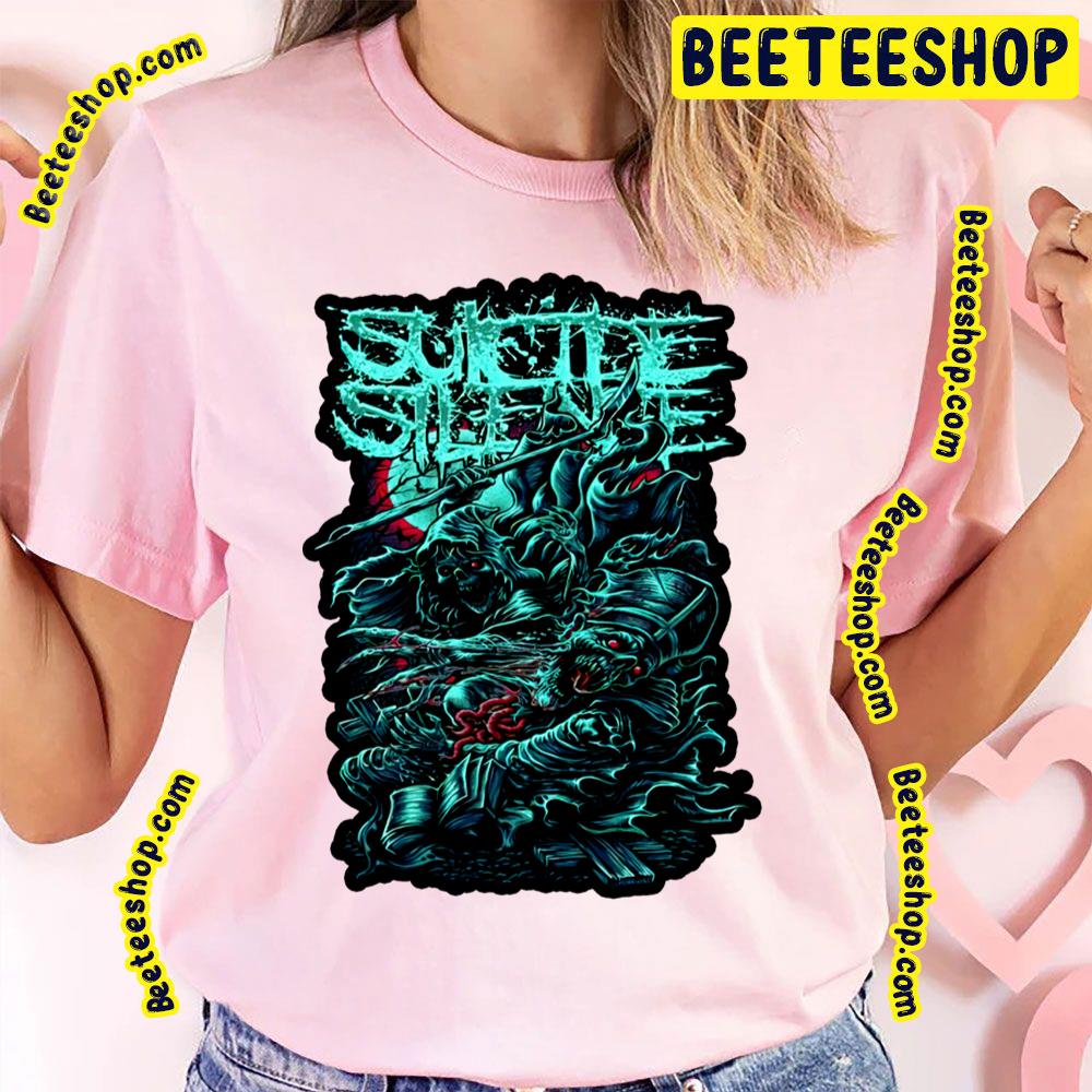 The Fight Between Skull And Reaper Suicide Silence Trending Unisex T-Shirt The Fight Between Skull And Reaper Suicide Silence Trending Unisex T-Shirt