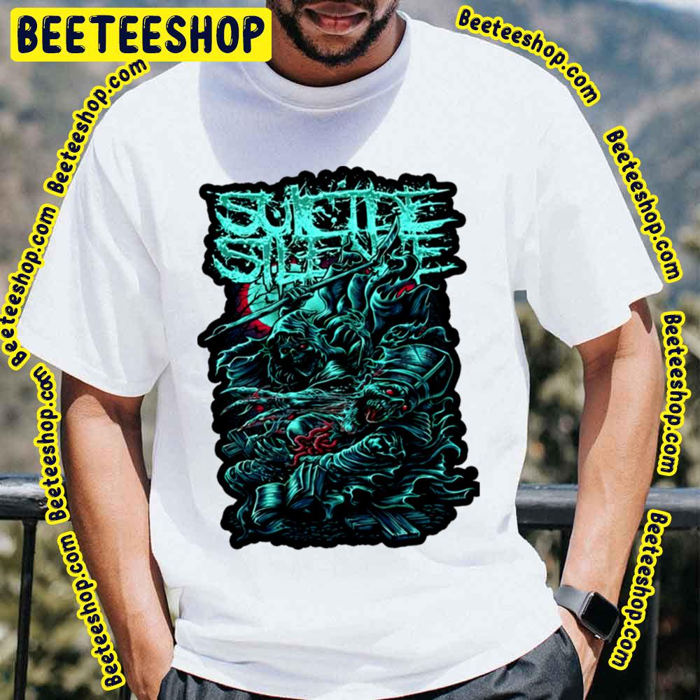 The Fight Between Skull And Reaper Suicide Silence Trending Unisex T-Shirt The Fight Between Skull And Reaper Suicide Silence Trending Unisex T-Shirt