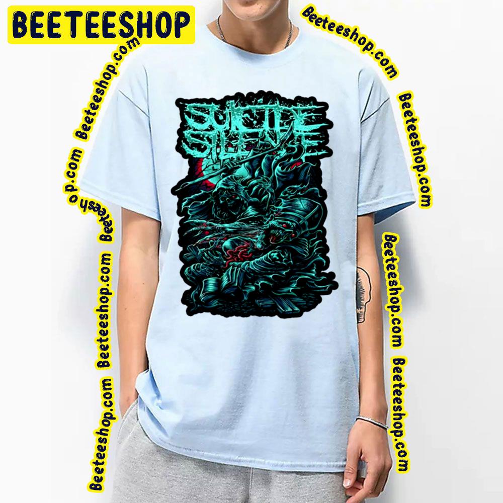 The Fight Between Skull And Reaper Suicide Silence Trending Unisex T-Shirt The Fight Between Skull And Reaper Suicide Silence Trending Unisex T-Shirt