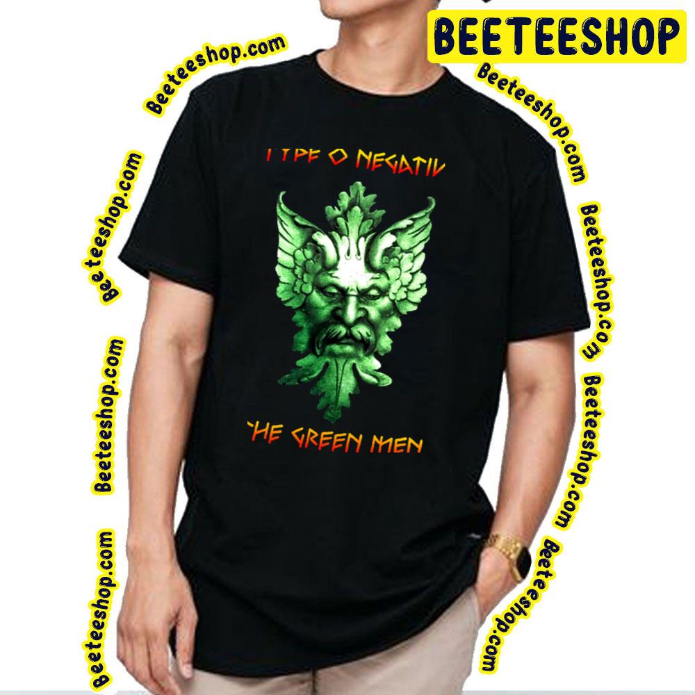 The Green Men Type O Art Negative Trending Unisex T-Shirt The Green Men Type O Art Negative Trending Unisex T-Shirt