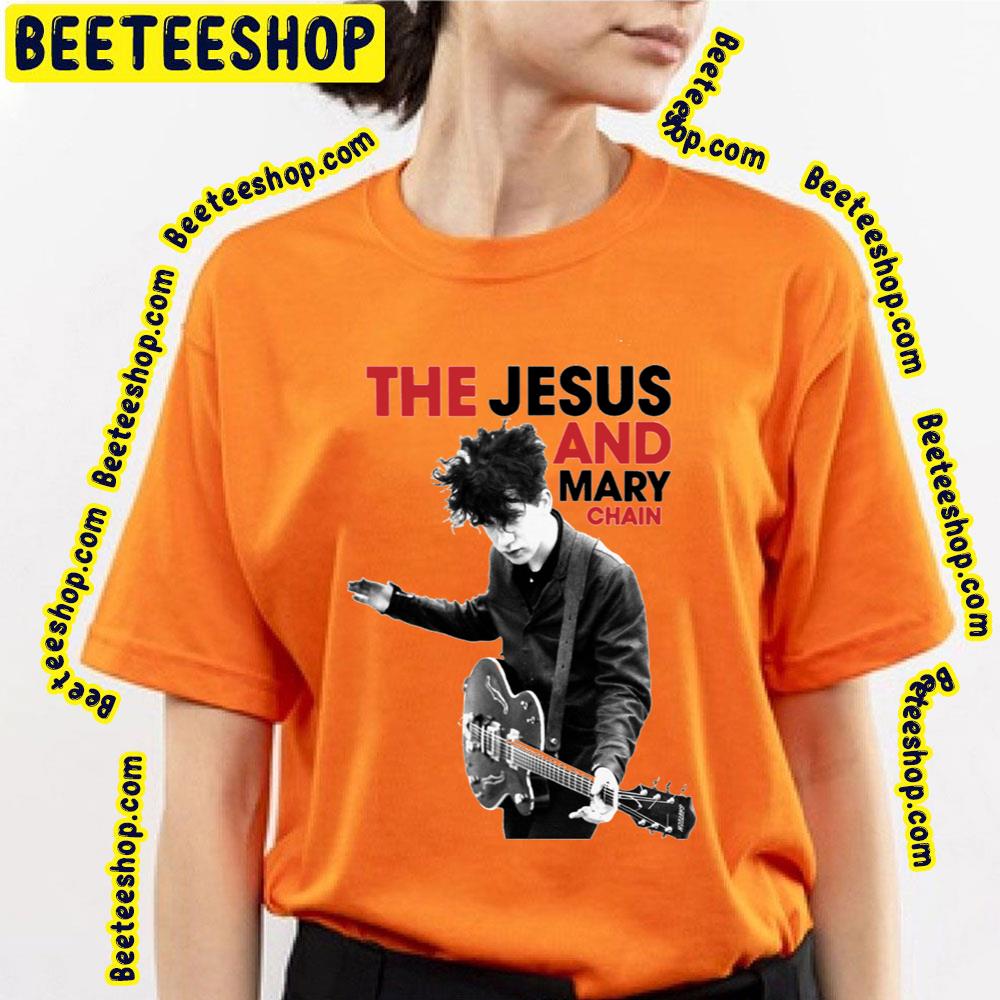The Jesus And Mary Chain William With Guitar Graphic Trending Unisex T-Shirt The Jesus And Mary Chain William With Guitar Graphic Trending Unisex T-Shirt