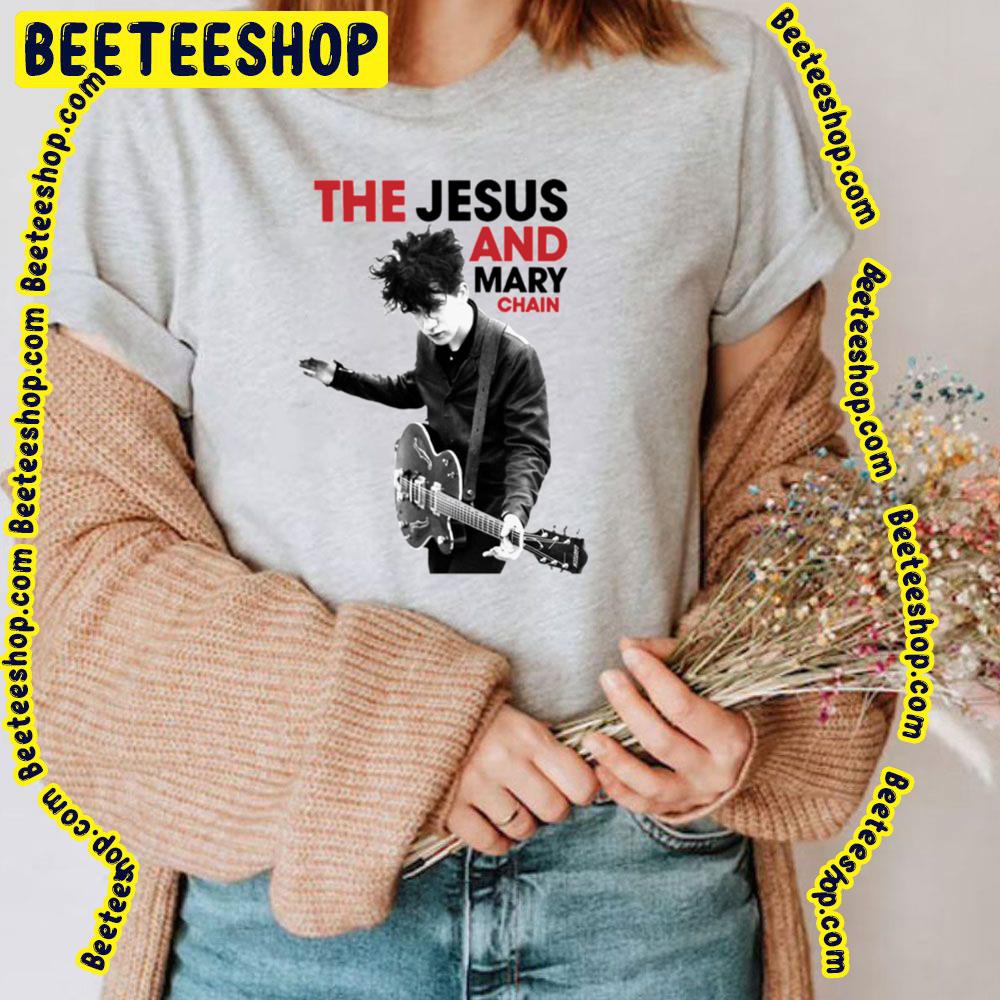 The Jesus And Mary Chain William With Guitar Graphic Trending Unisex T-Shirt The Jesus And Mary Chain William With Guitar Graphic Trending Unisex T-Shirt