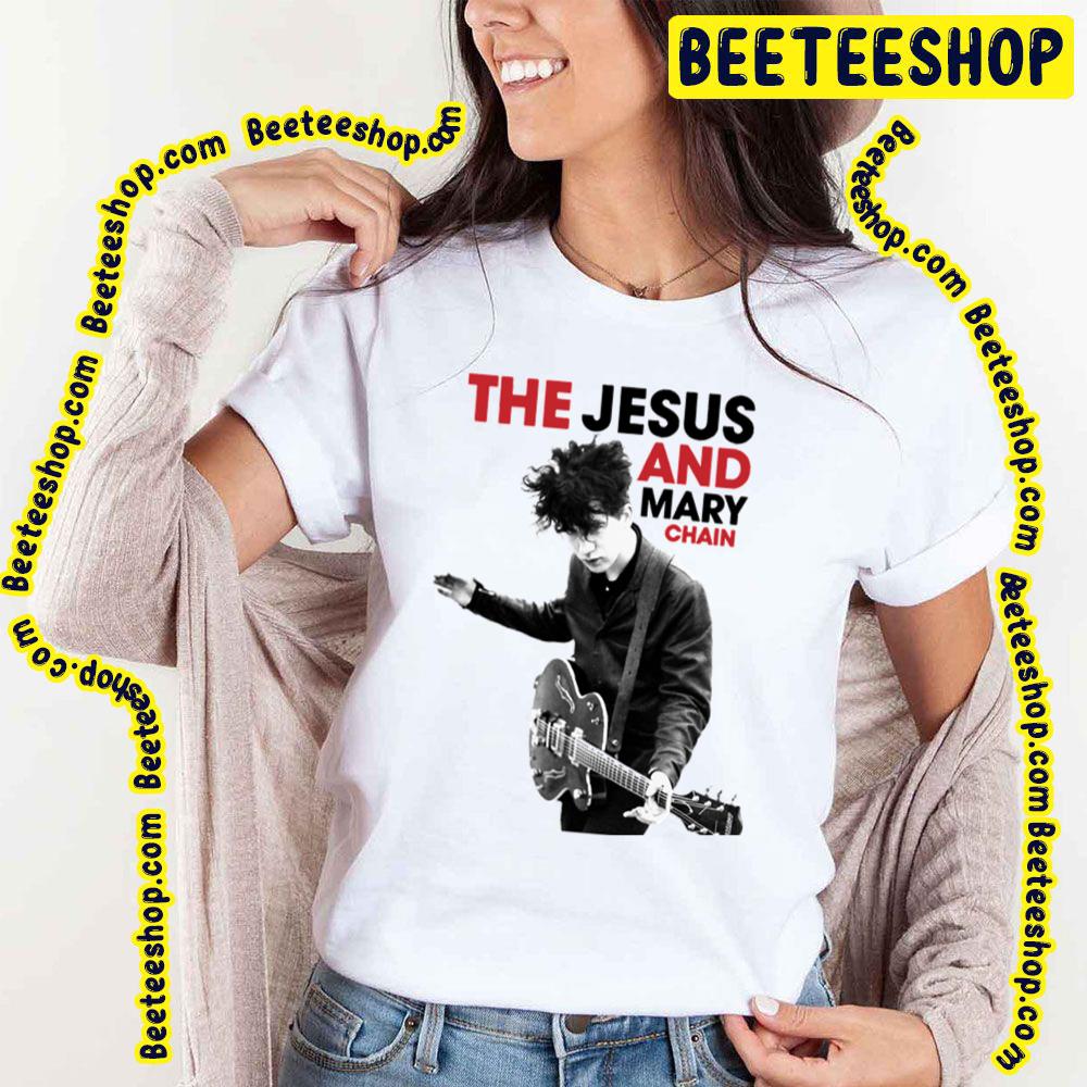 The Jesus And Mary Chain William With Guitar Graphic Trending Unisex T-Shirt The Jesus And Mary Chain William With Guitar Graphic Trending Unisex T-Shirt