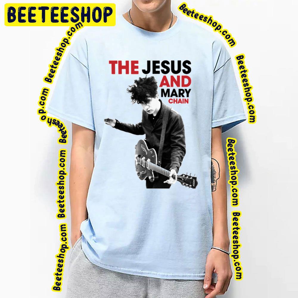 The Jesus And Mary Chain William With Guitar Graphic Trending Unisex T-Shirt The Jesus And Mary Chain William With Guitar Graphic Trending Unisex T-Shirt