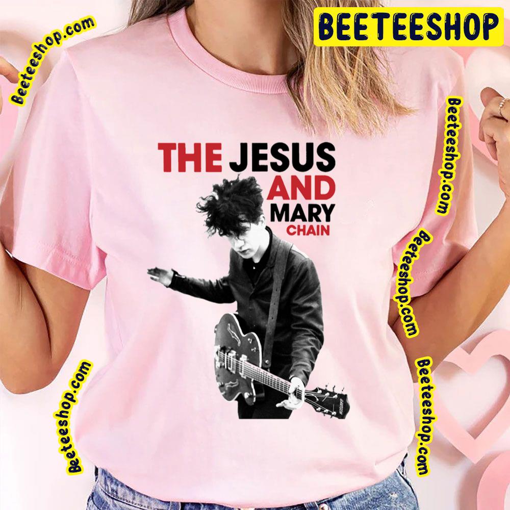 The Jesus And Mary Chain William With Guitar Graphic Trending Unisex T-Shirt The Jesus And Mary Chain William With Guitar Graphic Trending Unisex T-Shirt