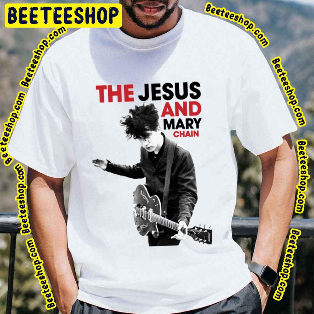 The Jesus And Mary Chain William With Guitar Graphic Trending Unisex T-Shirt The Jesus And Mary Chain William With Guitar Graphic Trending Unisex T-Shirt