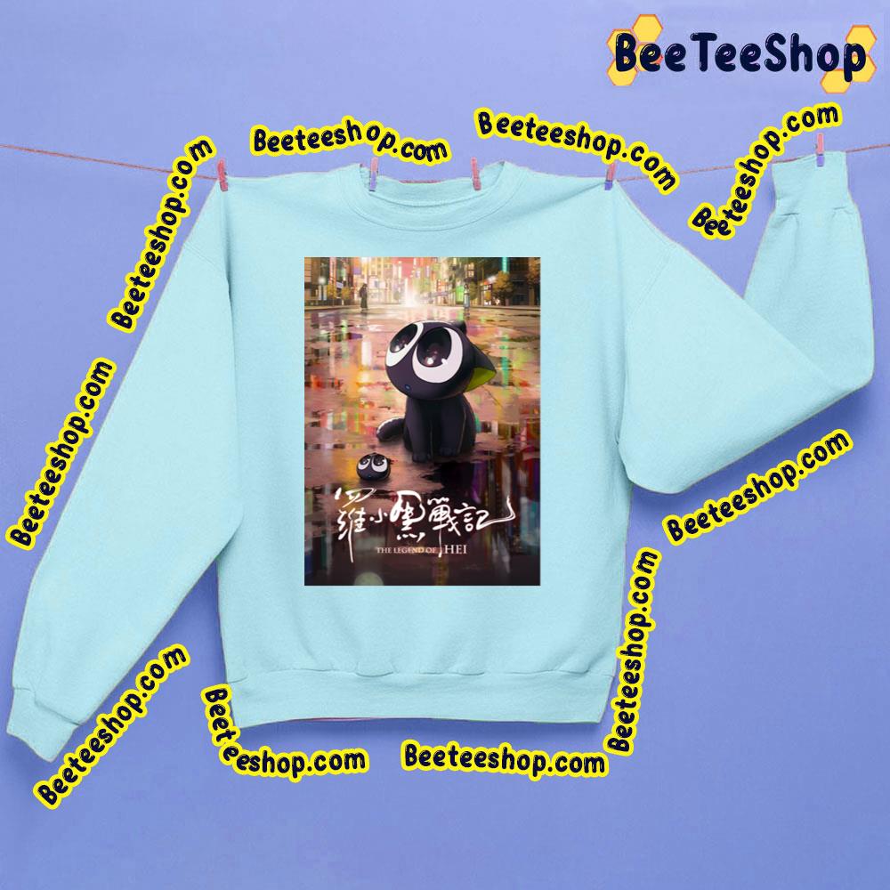 The Legend Of Hei Poster With Cat Trending Unisex Sweatshirt The Legend Of Hei Poster With Cat Trending Unisex Sweatshirt