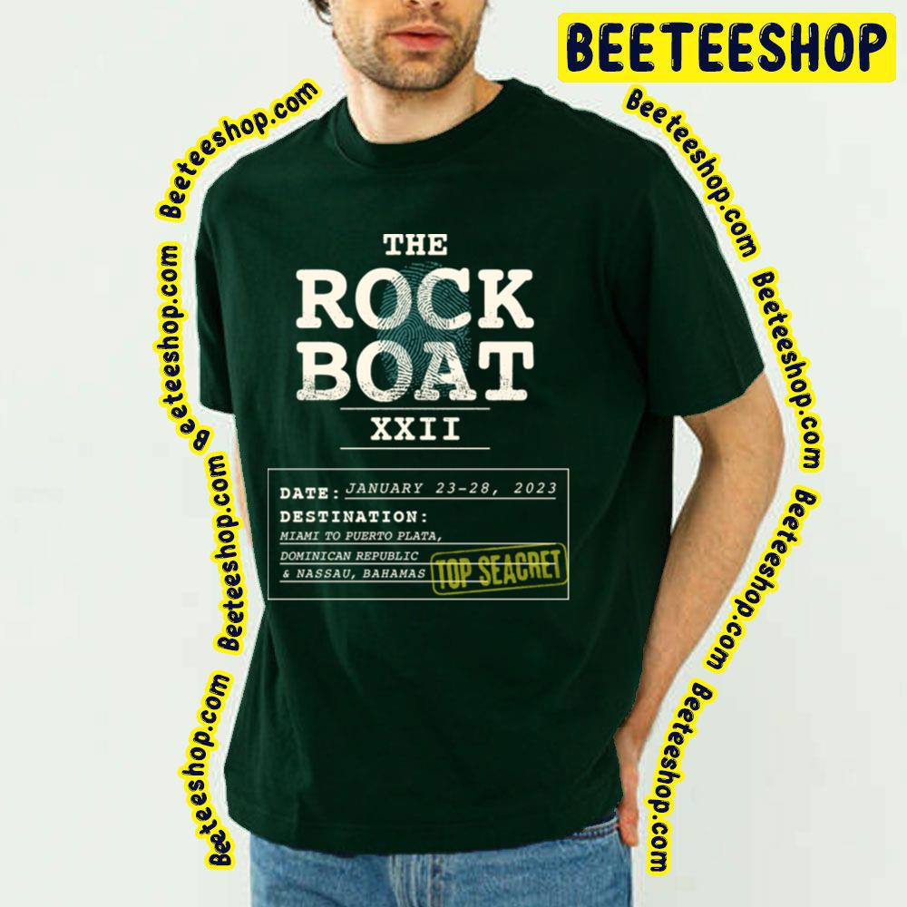 The Rock Boat 2023 Trending Unisex T-Shirt The Rock Boat 2023 Trending Unisex T-Shirt