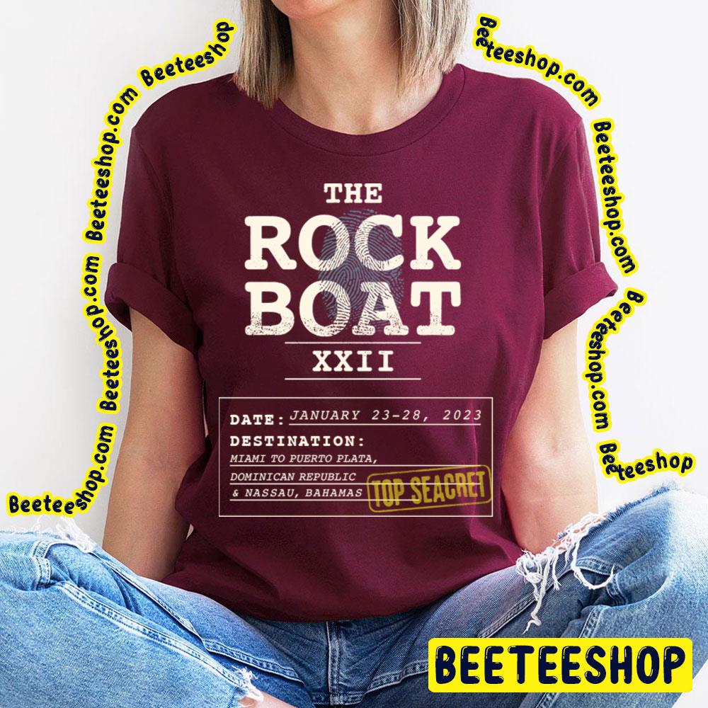 The Rock Boat 2023 Trending Unisex T-Shirt The Rock Boat 2023 Trending Unisex T-Shirt