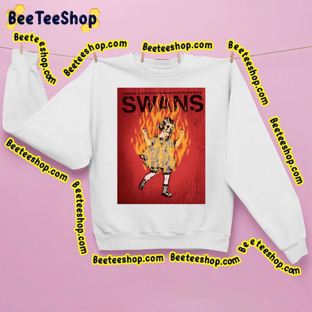 The Social With Sir Richard Bishop Swans Trending Unisex Sweatshirt The Social With Sir Richard Bishop Swans Trending Unisex Sweatshirt