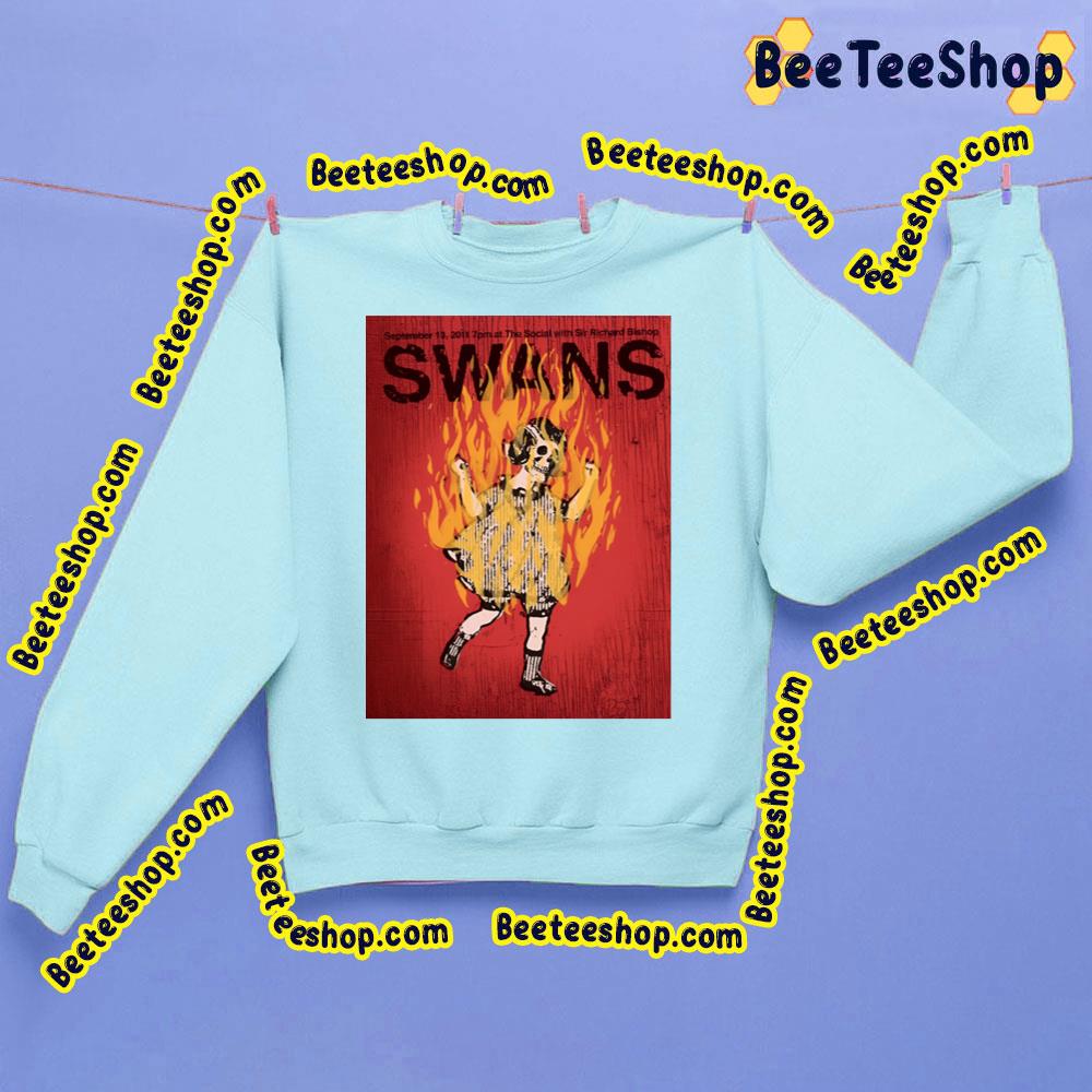 The Social With Sir Richard Bishop Swans Trending Unisex Sweatshirt The Social With Sir Richard Bishop Swans Trending Unisex Sweatshirt