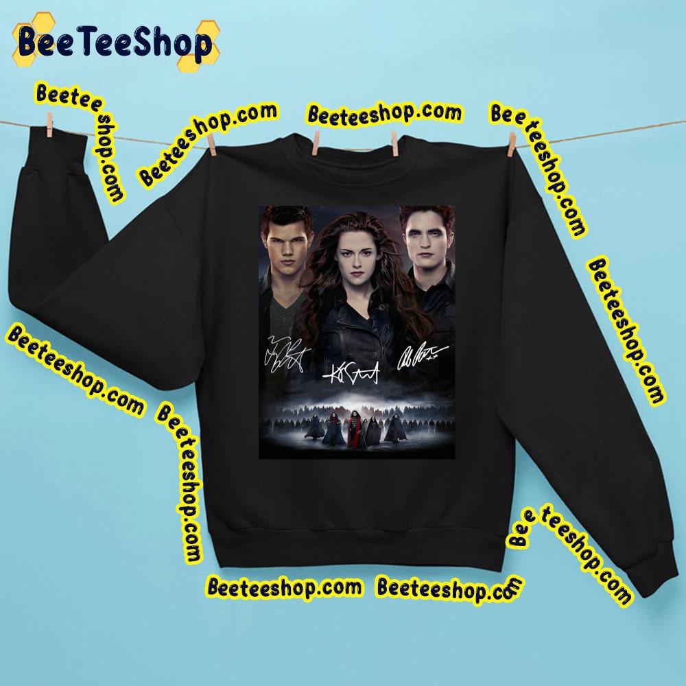 The Twilight Saga Breaking Dawn Signature Trending Unisex Sweatshirt The Twilight Saga Breaking Dawn Signature Trending Unisex Sweatshirt
