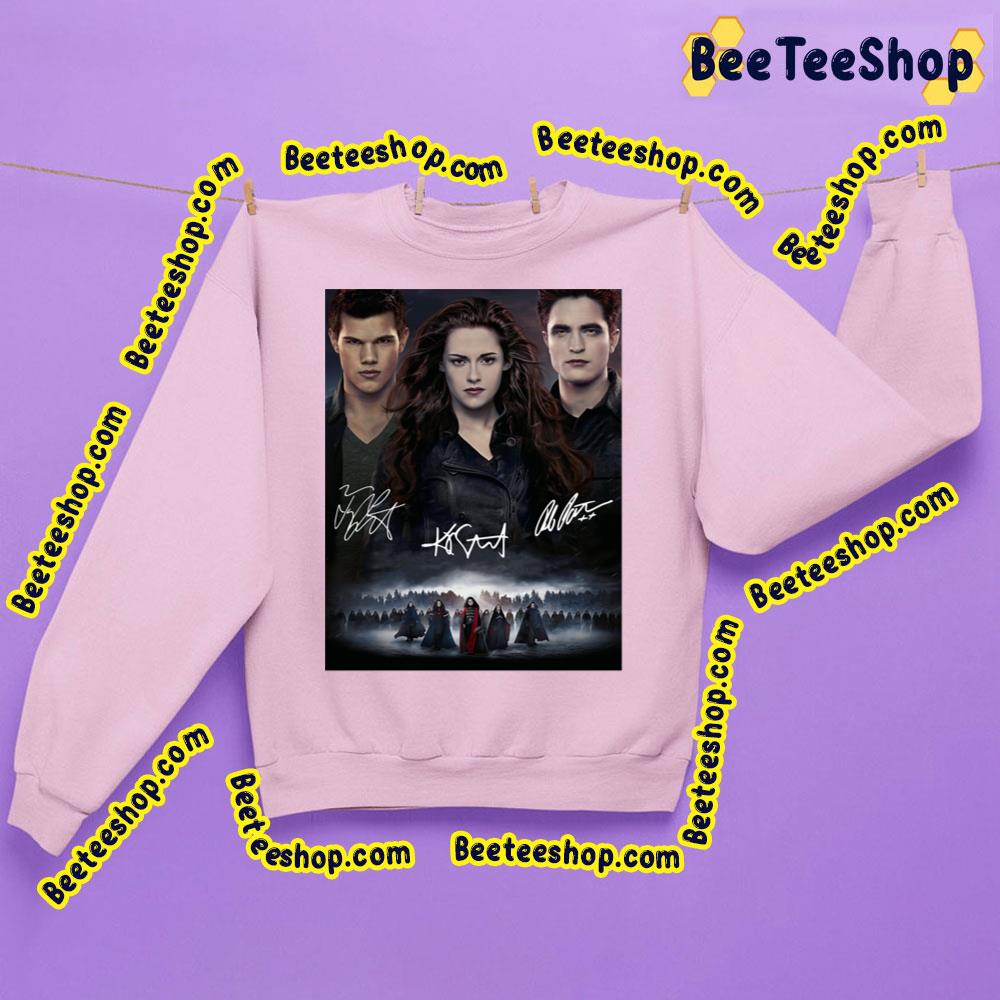 The Twilight Saga Breaking Dawn Signature Trending Unisex Sweatshirt The Twilight Saga Breaking Dawn Signature Trending Unisex Sweatshirt