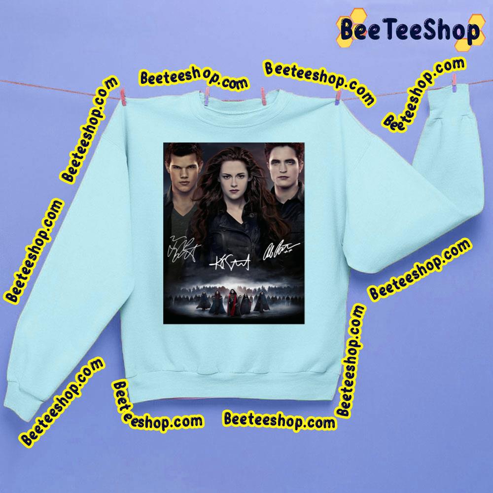 The Twilight Saga Breaking Dawn Signature Trending Unisex Sweatshirt The Twilight Saga Breaking Dawn Signature Trending Unisex Sweatshirt