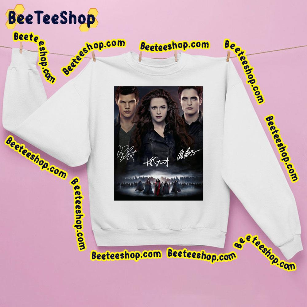 The Twilight Saga Breaking Dawn Signature Trending Unisex Sweatshirt The Twilight Saga Breaking Dawn Signature Trending Unisex Sweatshirt