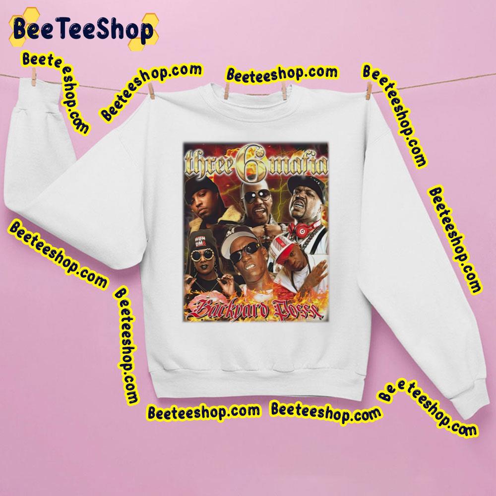 Three 6 Mafia Vintage Trending Unisex Sweatshirt Three 6 Mafia Vintage Trending Unisex Sweatshirt