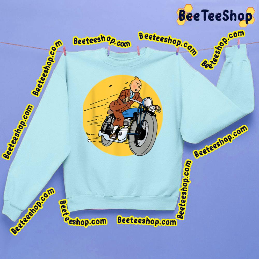 Tintin Adventure Trending Unisex Sweatshirt Tintin Adventure Trending Unisex Sweatshirt