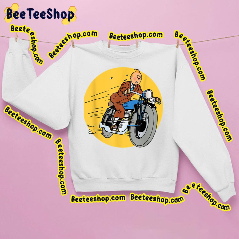 Tintin Adventure Trending Unisex Sweatshirt Tintin Adventure Trending Unisex Sweatshirt