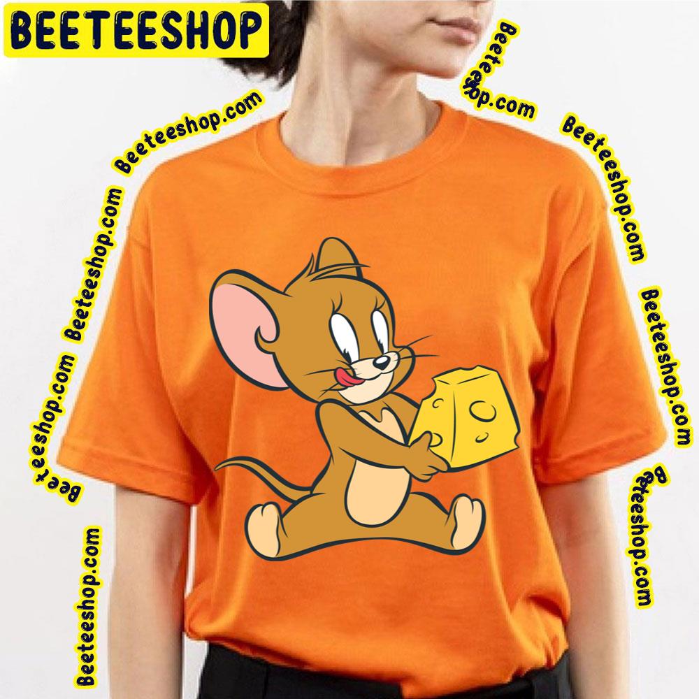 Tom And Jerry Eatin Cheese Trending Unisex T-Shirt Tom And Jerry Eatin Cheese Trending Unisex T-Shirt