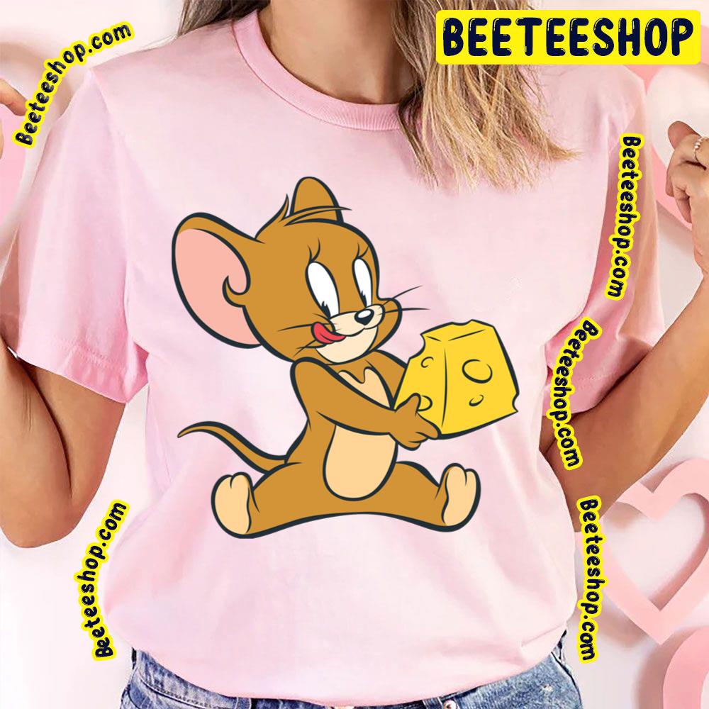 Tom And Jerry Eatin Cheese Trending Unisex T-Shirt Tom And Jerry Eatin Cheese Trending Unisex T-Shirt