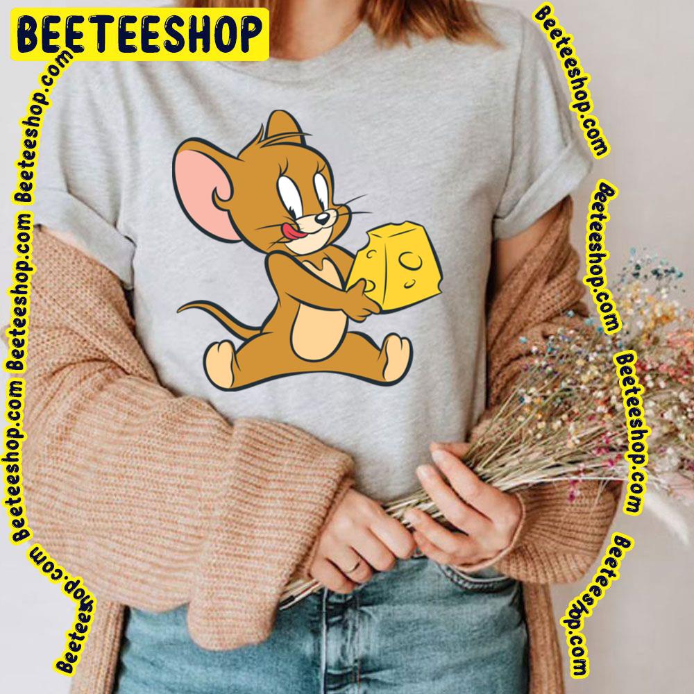 Tom And Jerry Eatin Cheese Trending Unisex T-Shirt Tom And Jerry Eatin Cheese Trending Unisex T-Shirt