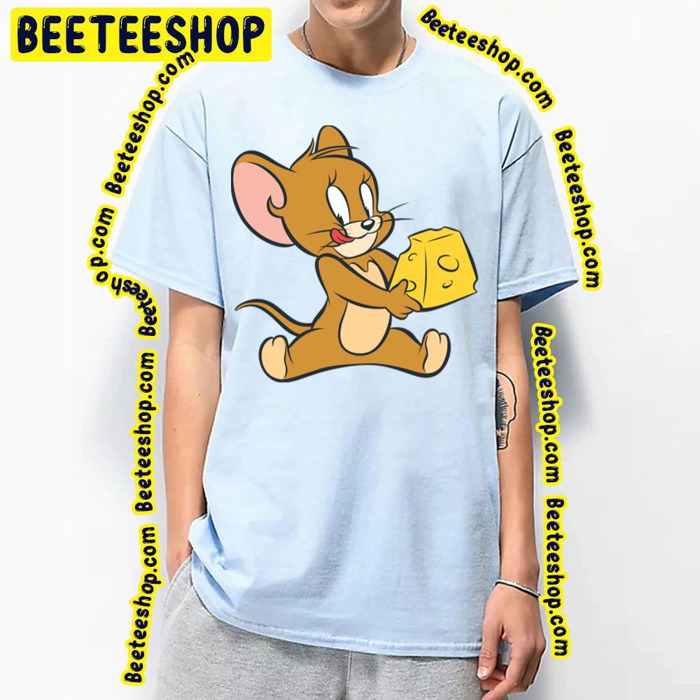 Tom And Jerry Eatin Cheese Trending Unisex T-Shirt Tom And Jerry Eatin Cheese Trending Unisex T-Shirt