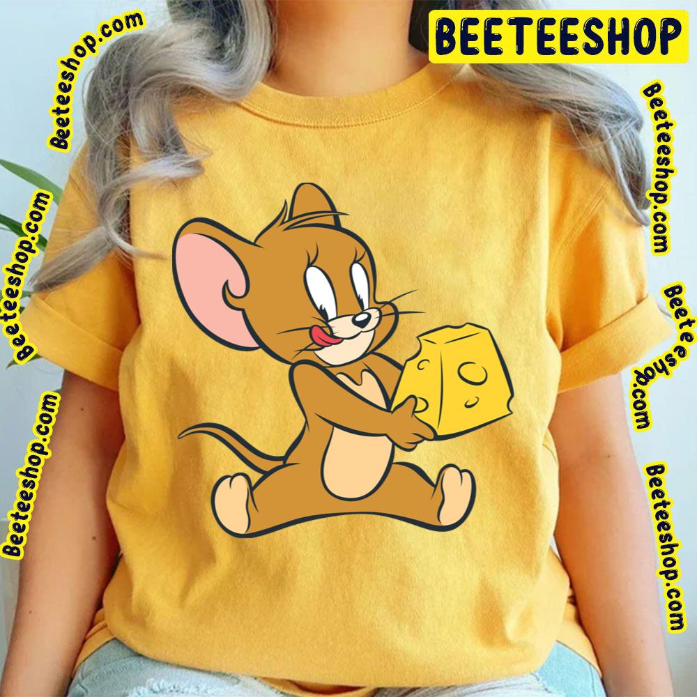 Tom And Jerry Eatin Cheese Trending Unisex T-Shirt Tom And Jerry Eatin Cheese Trending Unisex T-Shirt