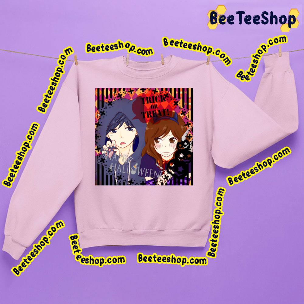 Trick Or Treat Halloween Ao Haru Ride Trending Unisex Sweatshirt Trick Or Treat Halloween Ao Haru Ride Trending Unisex Sweatshirt