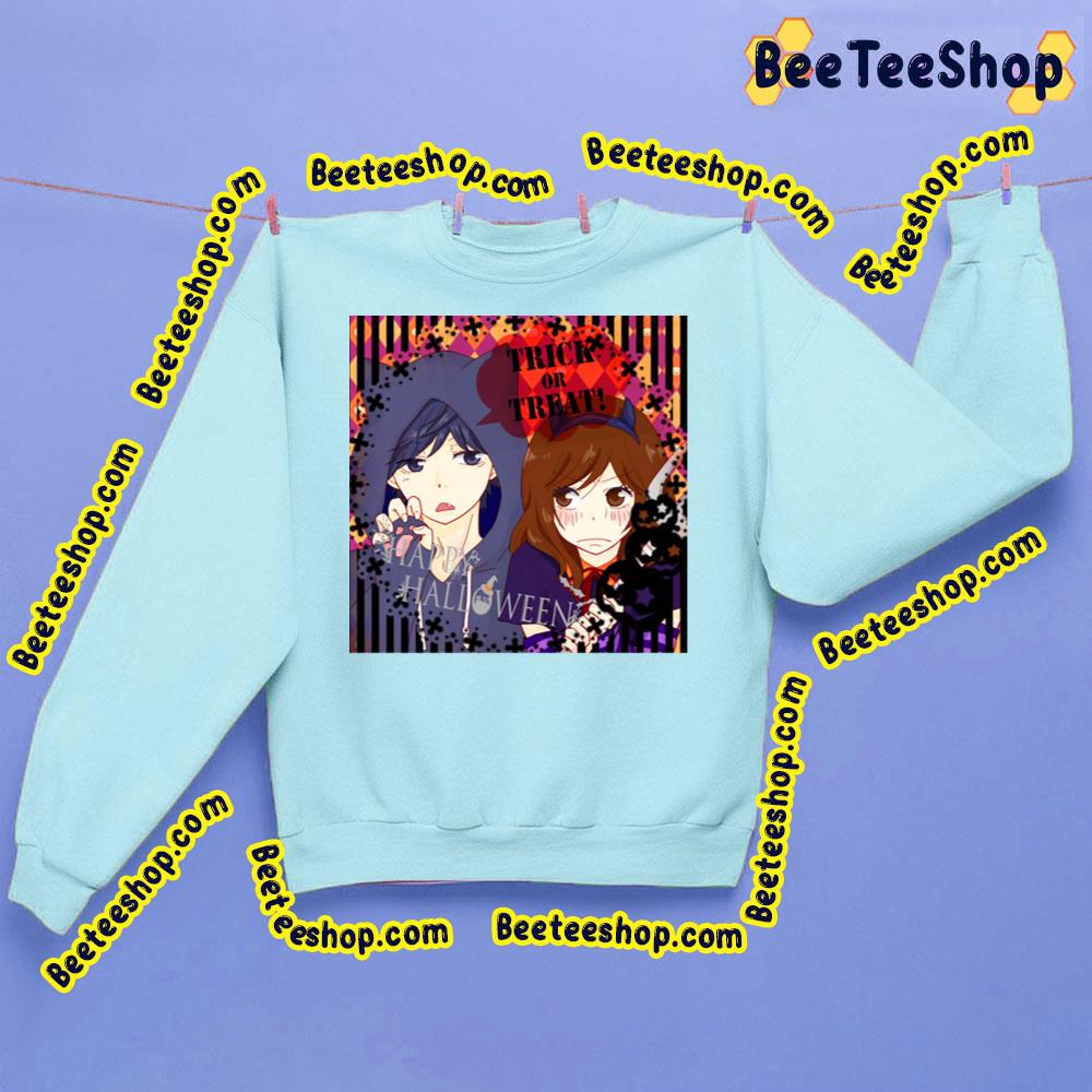 Trick Or Treat Halloween Ao Haru Ride Trending Unisex Sweatshirt Trick Or Treat Halloween Ao Haru Ride Trending Unisex Sweatshirt