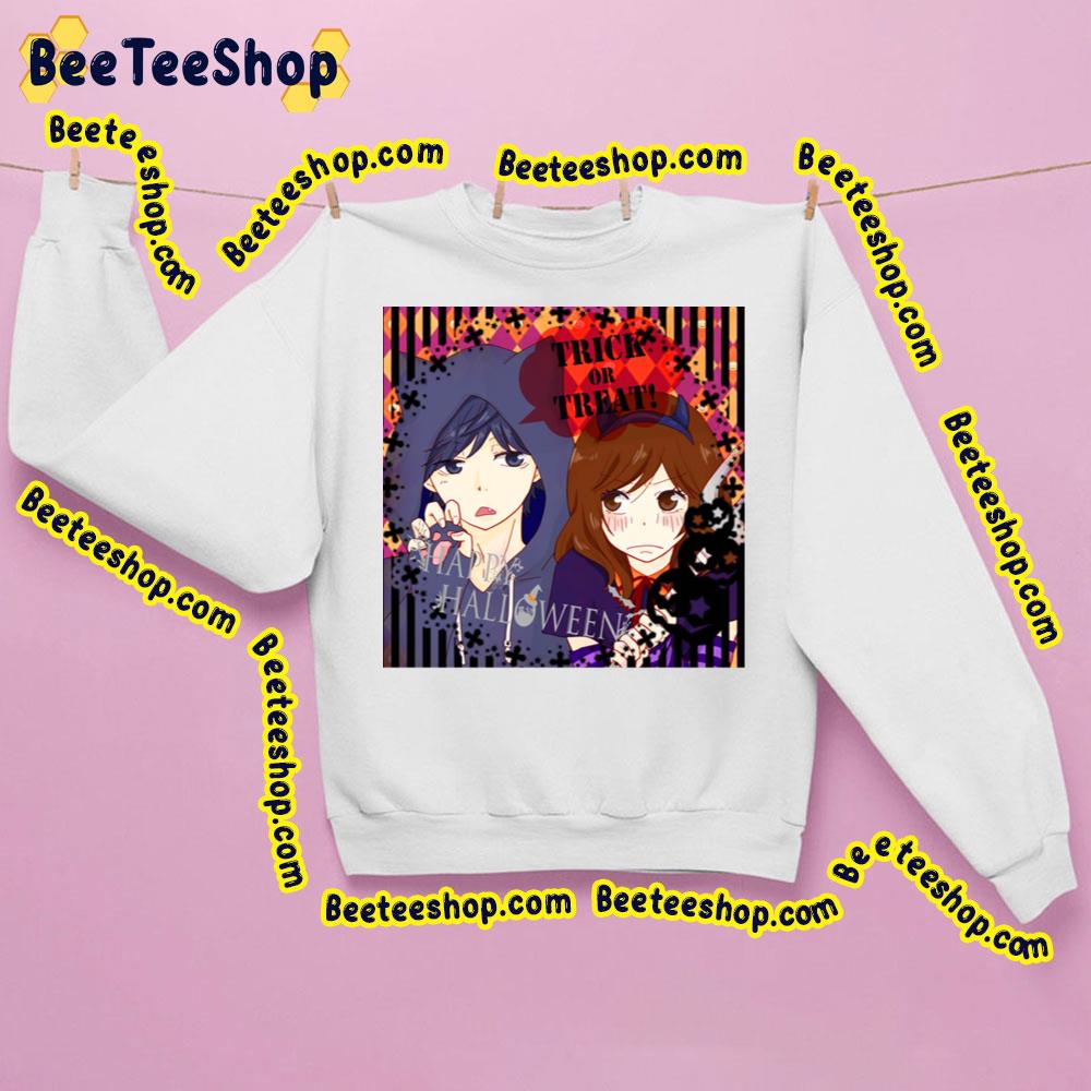 Trick Or Treat Halloween Ao Haru Ride Trending Unisex Sweatshirt Trick Or Treat Halloween Ao Haru Ride Trending Unisex Sweatshirt