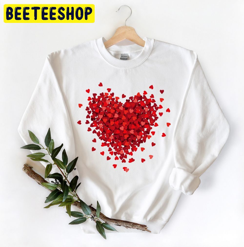 Valentines Day 3d Heart Trending Unisex Shirt Valentines Day 3d Heart Trending Unisex Shirt