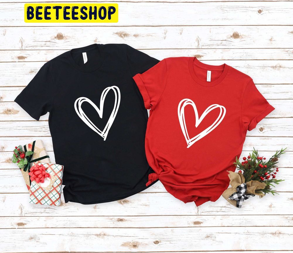 Valentines Day Cute Heart Trending Unisex Shirt Valentines Day Cute Heart Trending Unisex Shirt