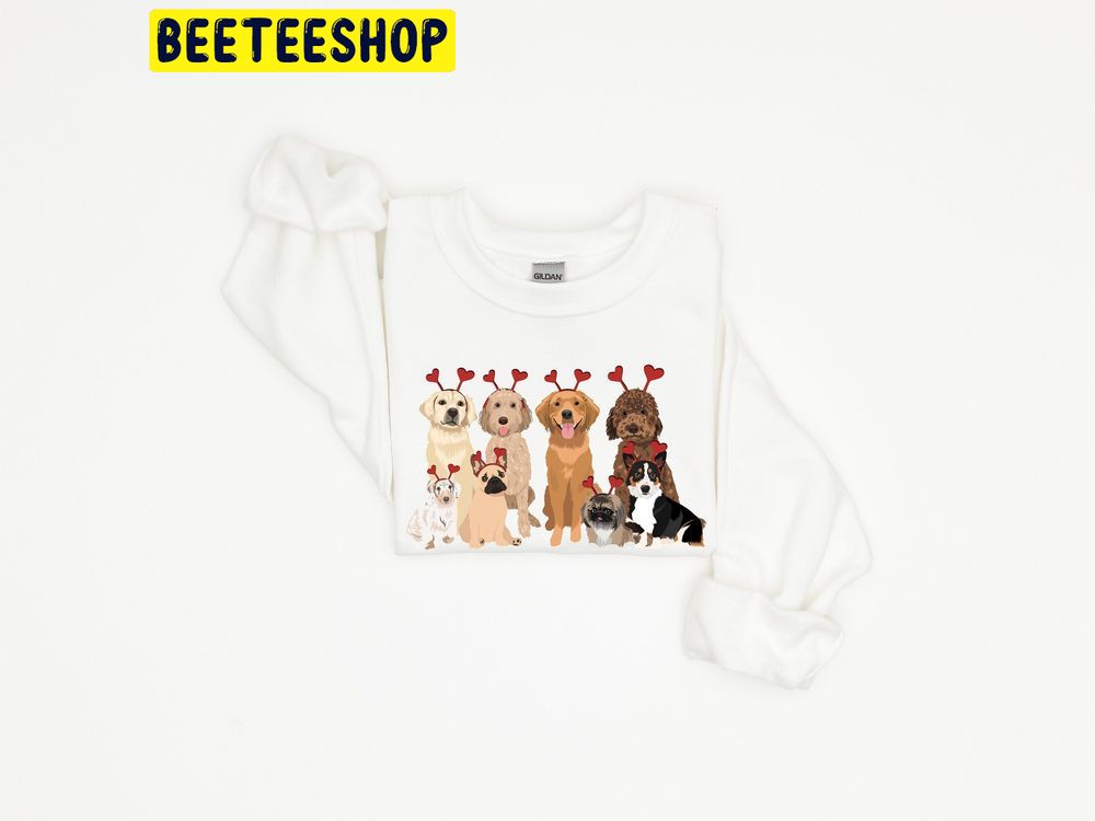 Valentine's Day Dog Trending Unisex Shirt Valentine's Day Dog Trending Unisex Shirt